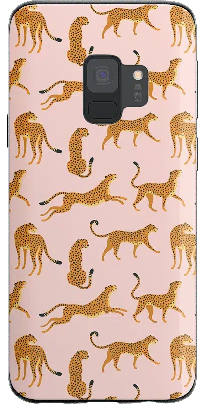 On the Prowl | Pink Leopard Print Samsung Case Samsung Case get.casely 