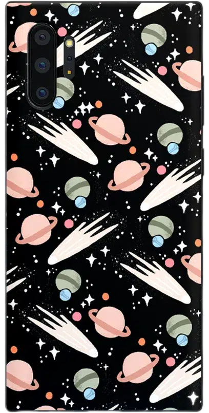 To The Moon & Back | Outer Space Samsung Case Samsung Case get.casely Classic Galaxy Note 10 Plus 