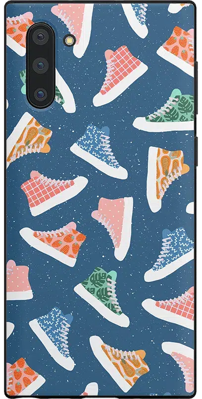 If The Shoe Fits | High Top Sneaker Samsung Case Samsung Case get.casely Classic Galaxy Note 10 Plus 