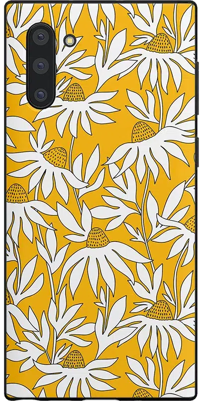 Wild About You | Yellow Floral Samsung Case Samsung Case get.casely Classic Galaxy Note 10 Plus 