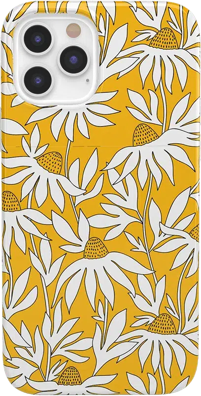 Wild About You | Yellow Floral Case iPhone Case get.casely Classic iPhone 12 Pro Max 