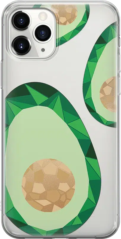 Just Ripe | Avocado Gold Clear Case iPhone Case get.casely 