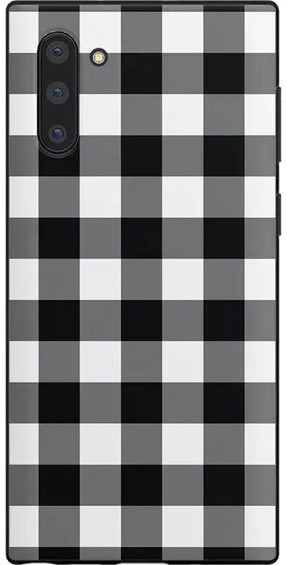 Check Me Out | Checkerboard Samsung Case Samsung Case get.casely Classic Galaxy Note 10 