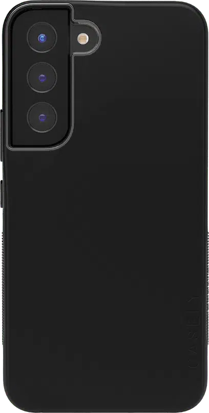 S22 Black on Black Samsung Case get.casely Bold Galaxy S22 