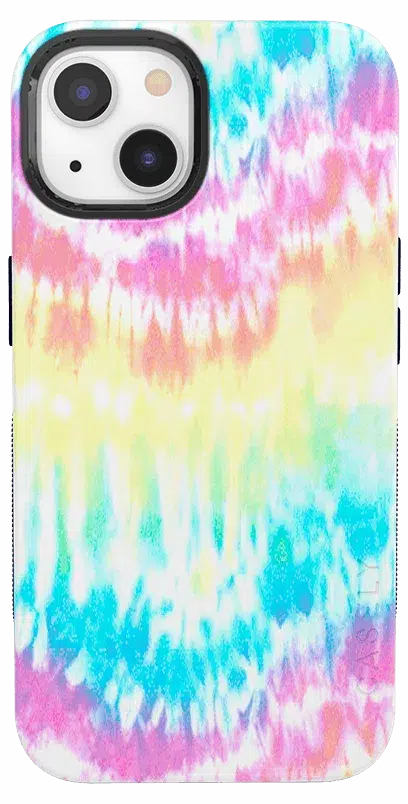 Wild & Free | Classic Rainbow Tie Dye iPhone Case iPhone Case get.casely Bold + MagSafe® iPhone 13 