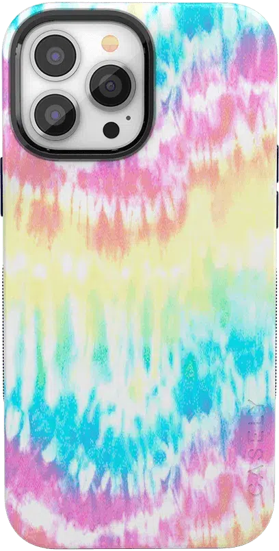 Wild & Free | Classic Rainbow Tie Dye iPhone Case iPhone Case get.casely Classic iPhone 12 Pro 