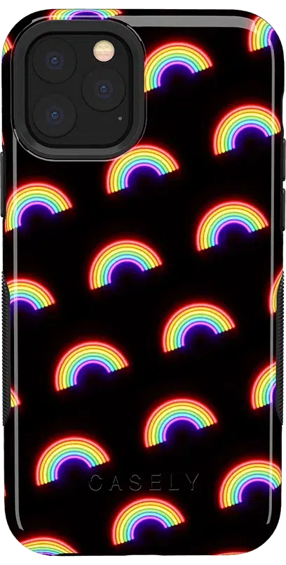 Endless Rainbows | LED Print iPhone Case iPhone Case get.casely 