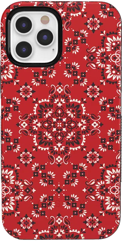 I'm with the Band | Red Bandana Print Case iPhone Case get.casely Classic iPhone 11 Pro Max 