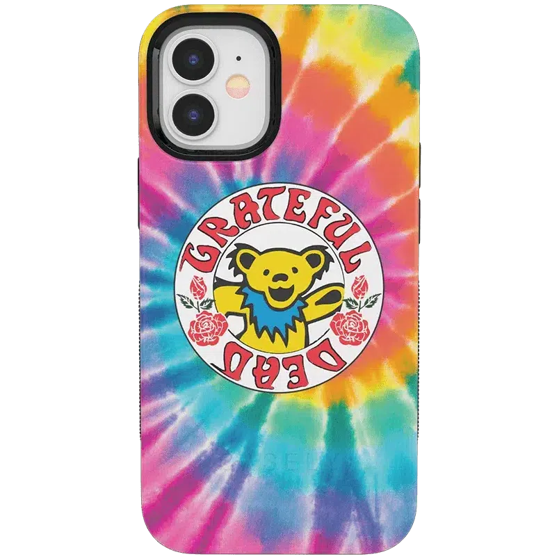 On Tour | Grateful Dead Tie Dye Sticker Case iPhone Case Grateful Dead Classic + MagSafe® iPhone 13 Pro Max 