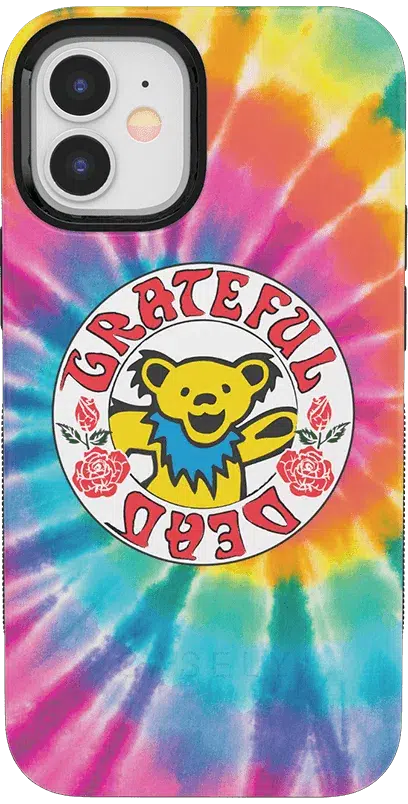 On Tour | Grateful Dead Tie Dye Sticker Case iPhone Case Grateful Dead Classic + MagSafe® iPhone 13 Pro Max 