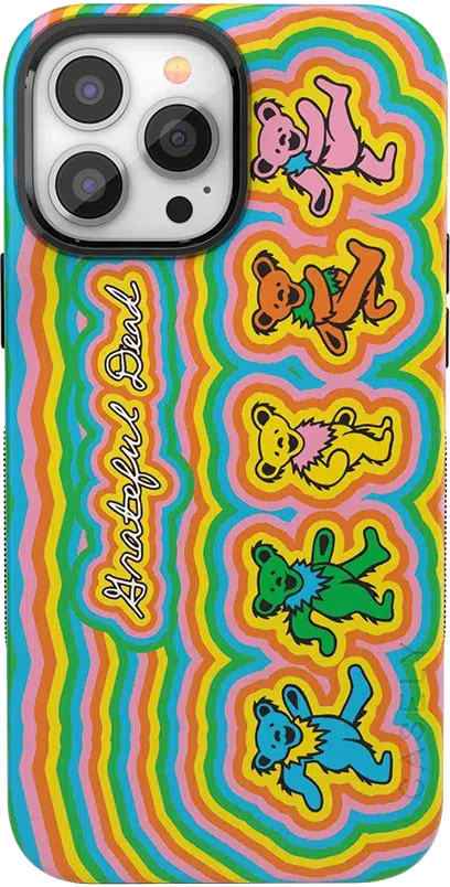 In the Groove | Grateful Dead Dancing Bears Case iPhone Case Grateful Dead Classic + MagSafe® iPhone 13 Pro Max 