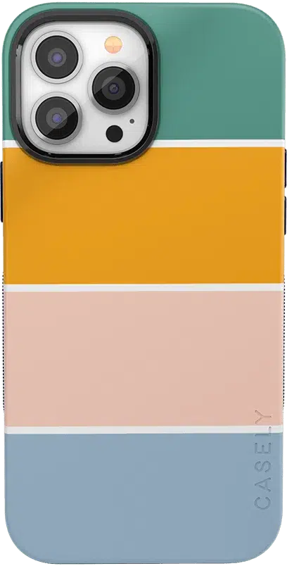 Paint The Town | Colorblock Stripes Case iPhone Case get.casely Classic iPhone 12 Pro 