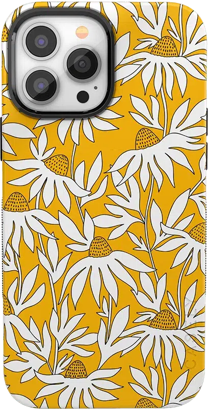 Wild About You | Yellow Floral Case iPhone Case get.casely Classic iPhone 12 Pro Max 
