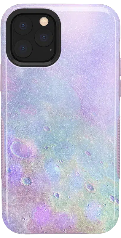 Over the Moon | Pastel Marble Moon Case iPhone Case get.casely Bold iPhone 11 Pro 
