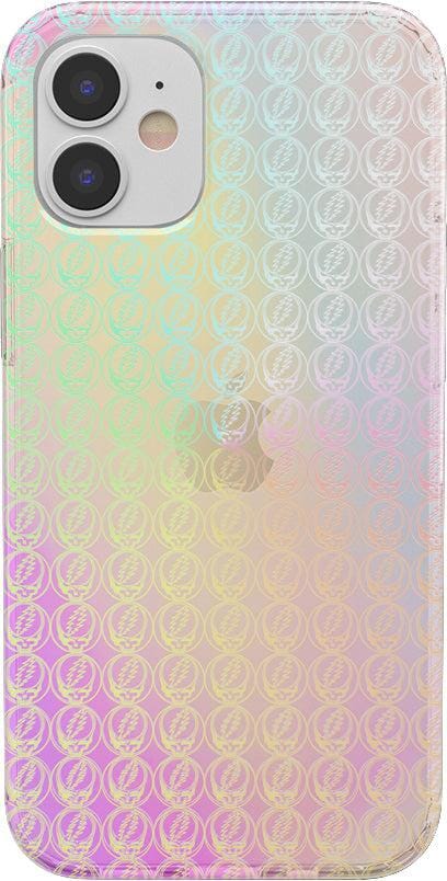 Rainbow Ripple | Holographic Grateful Dead Case iPhone Case get.casely Classic iPhone 13 Mini 