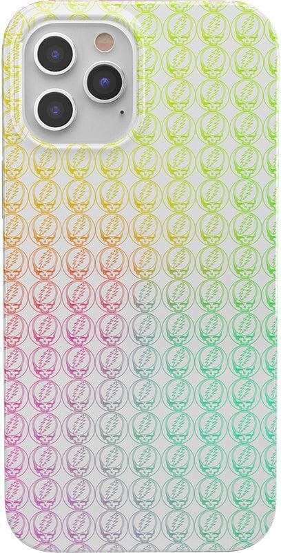 Rainbow Ripple | Holographic Grateful Dead Case iPhone Case get.casely Classic iPhone 12 Pro Max 