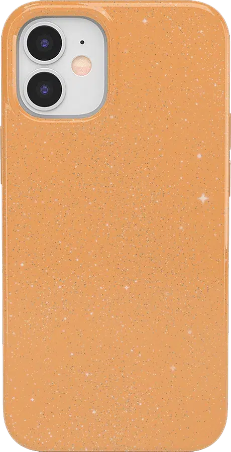 Morning Glow | Orange Pastel Shimmer Case iPhone Case get.casely Classic + MagSafe® iPhone 15 Pro 
