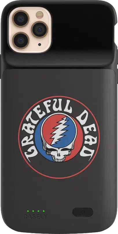 Simply Stealie | Grateful Dead Charging Case iPhone Case Grateful Dead Power 2.0 iPhone 11 Pro Max 