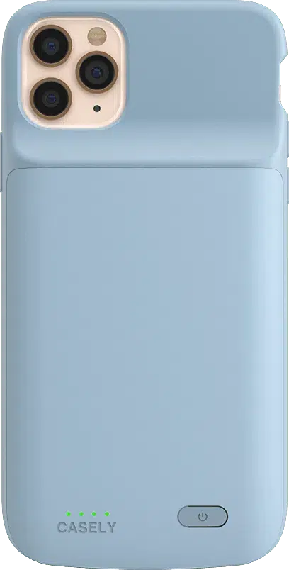 Light Blue | Battery-Powered Charging Case iPhone Case get.casely Power 2.0 iPhone 11 Pro Max 
