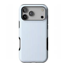 Stripes and the City | Light Blue Pinstripe Case