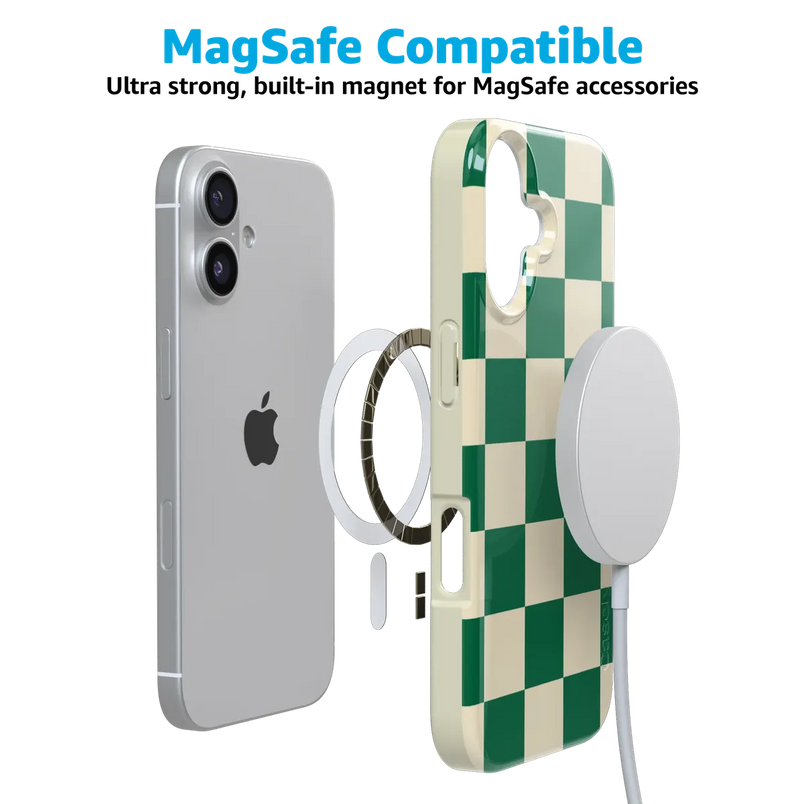 Fit Check | Green Checkerboard Case