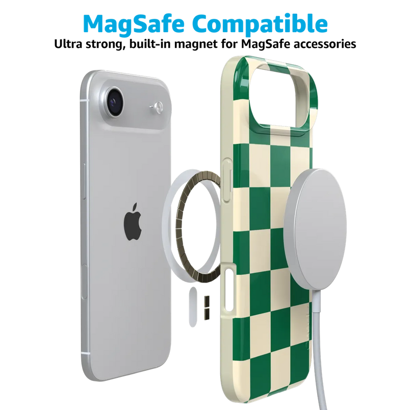 Fit Check | Green Checkerboard Case