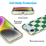 Fit Check | Green Checkerboard Case