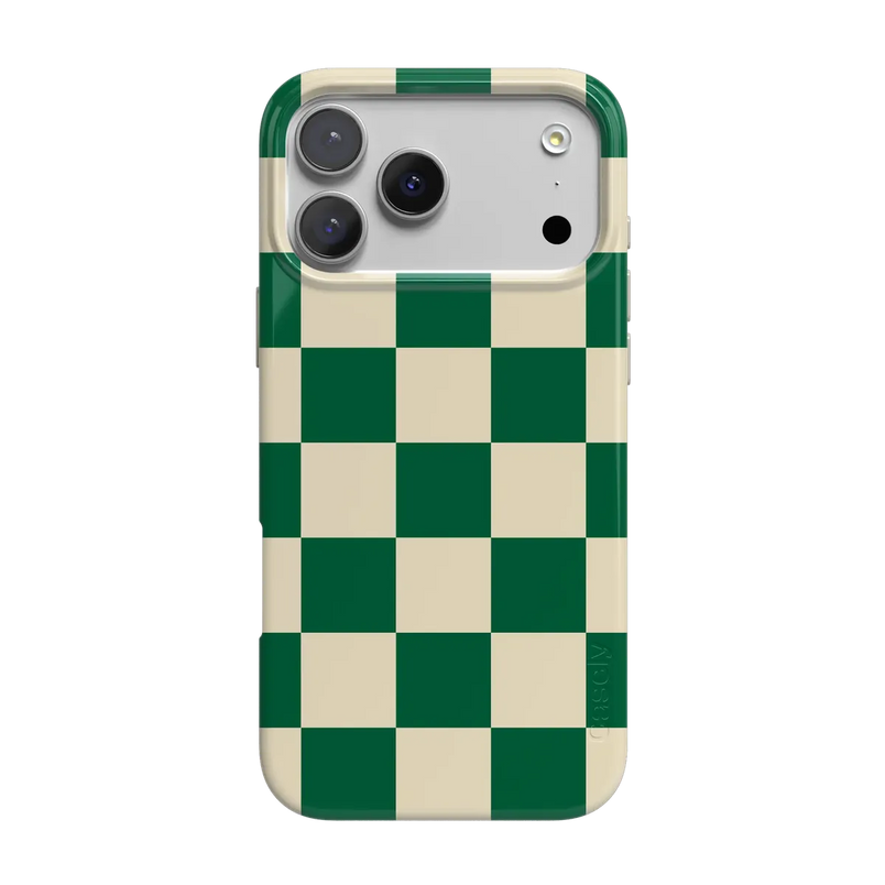 Fit Check | Green Checkerboard Case