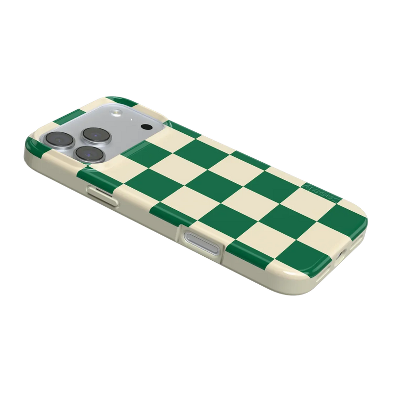 Fit Check | Green Checkerboard Case
