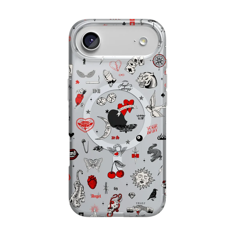 Not a Phase | Clear Flash Tattoo Case