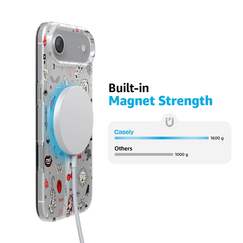 Not a Phase | Clear Flash Tattoo Case