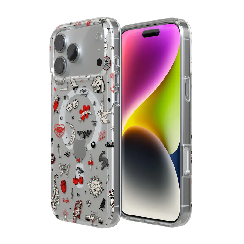 Not a Phase | Clear Flash Tattoo Case