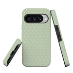 On the Dot | Green Polka Dot Case