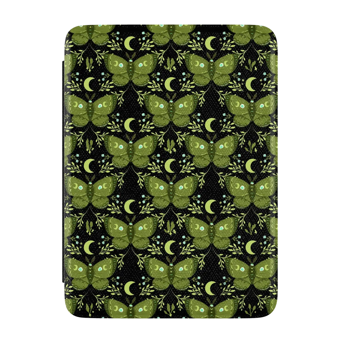 Mystic Moths Green Twilight Kindle Case - Thumbnail 3