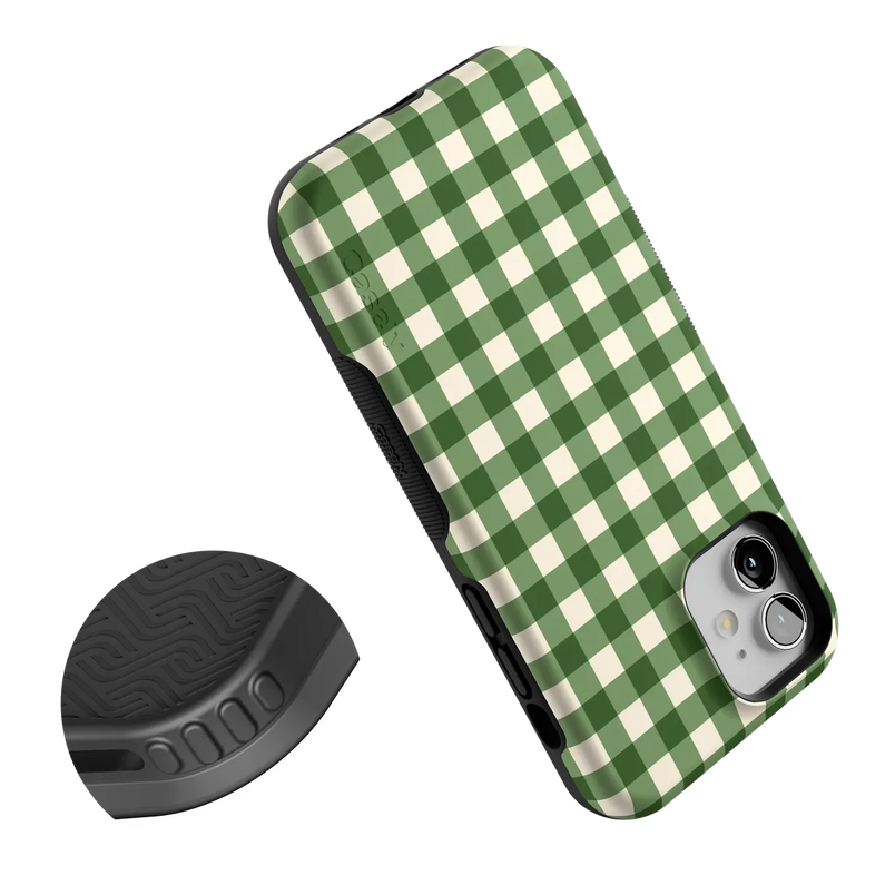 Checked Twice | Green Plaid Case