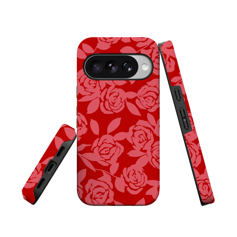 Final Rose | Red & Pink Floral Case
