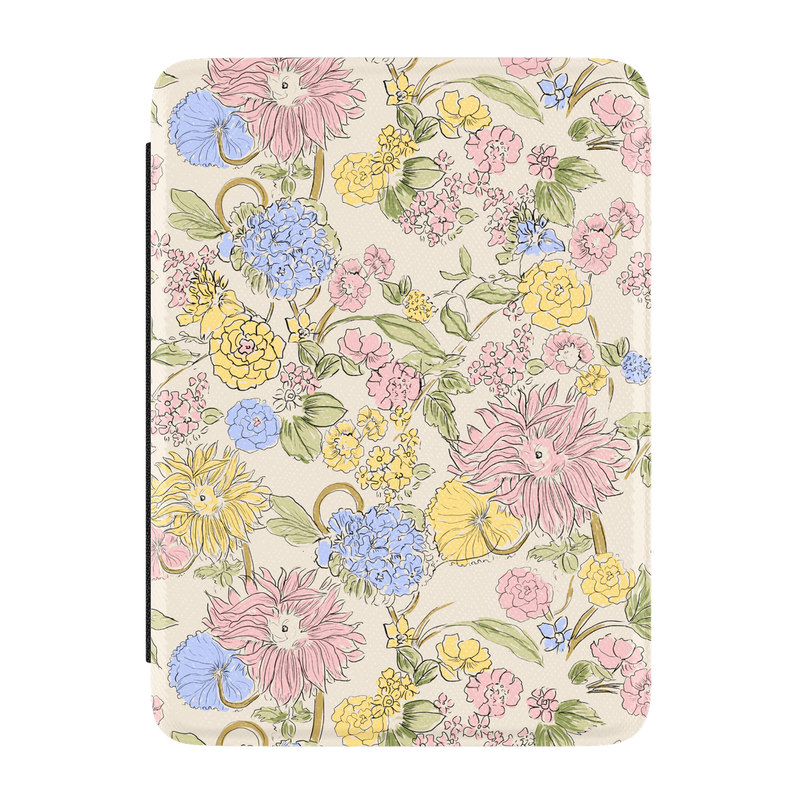 Prairie Blooms | Pastel Floral Kindle Case