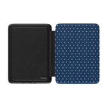 On the Dot | Navy Polka Dot Kindle Case
