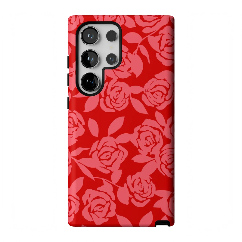 Final Rose | Red & Pink Floral Case