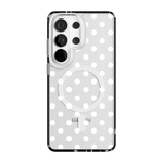 Spotted in SoHo | White Polka Dot Case - Galaxy S26 Ultra