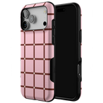 Uptown Gridlock | Pink Checkerboard Case