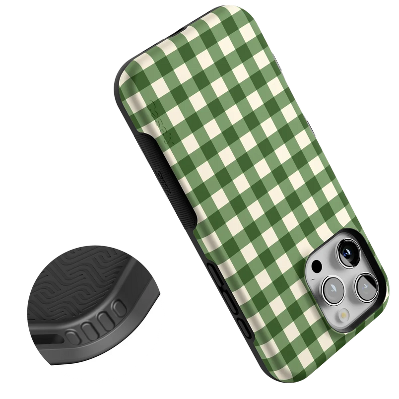 Checked Twice | Green Plaid Case