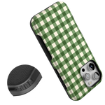 Checked Twice | Green Plaid Case