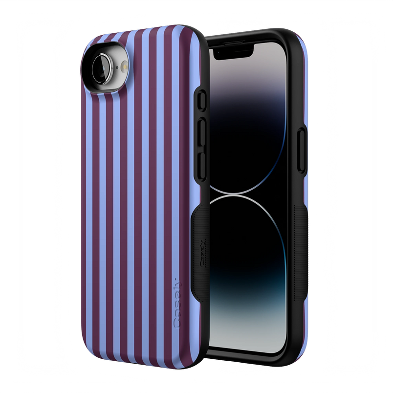 Perfect Stripes | Purple & Blue Stripes Case