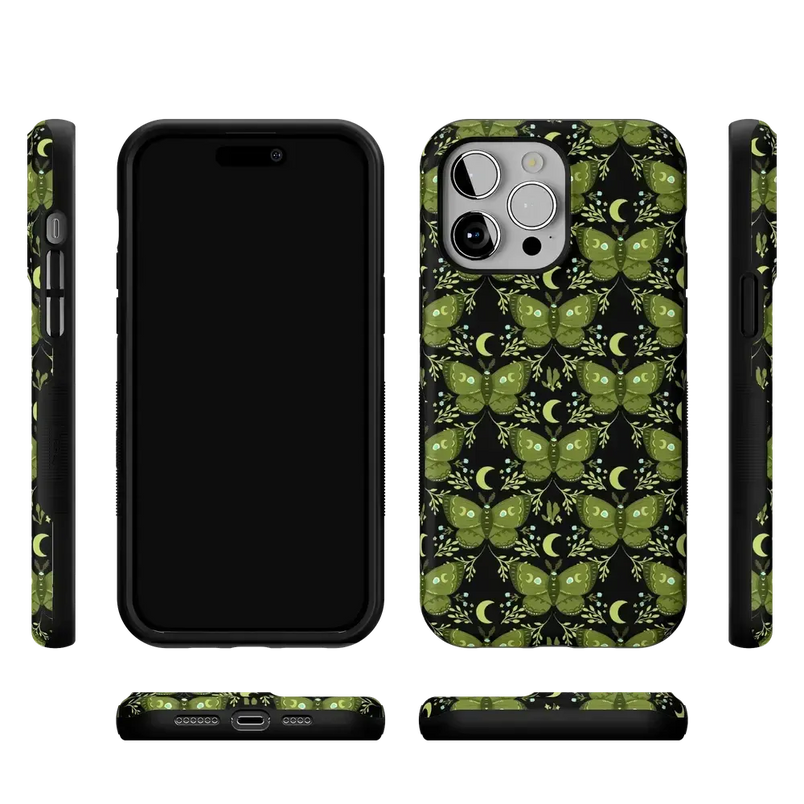 Mystic Moths | Green Twilight Case
