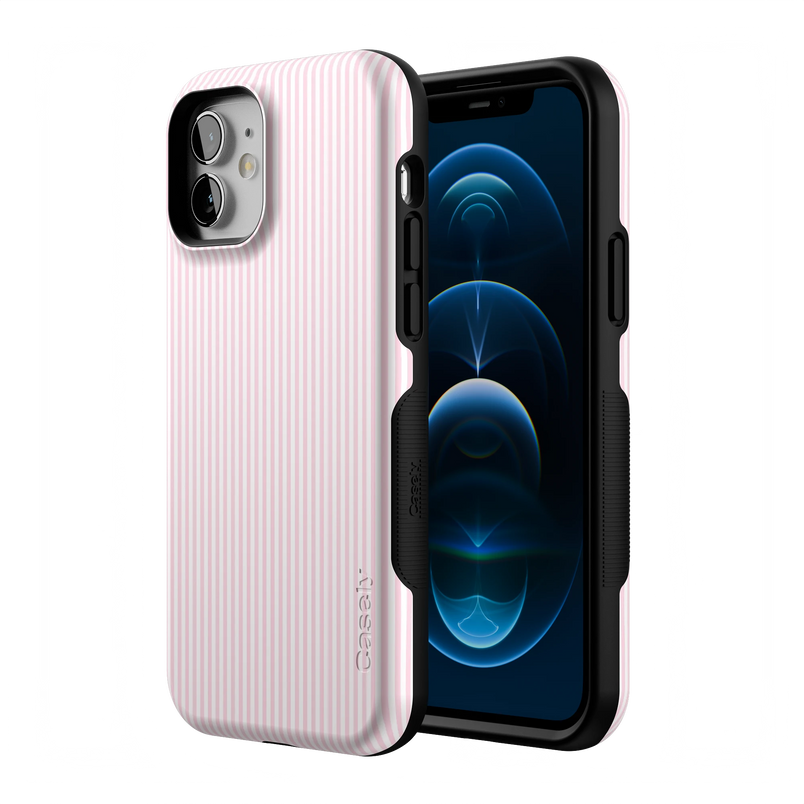 Stripes and the City | Light Pink Pinstripe Case