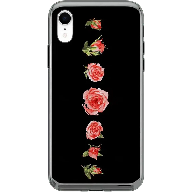 Accept the Rose | Blooming Red Rose Floral Case iPhone Case get.casely Classic iPhone XR 