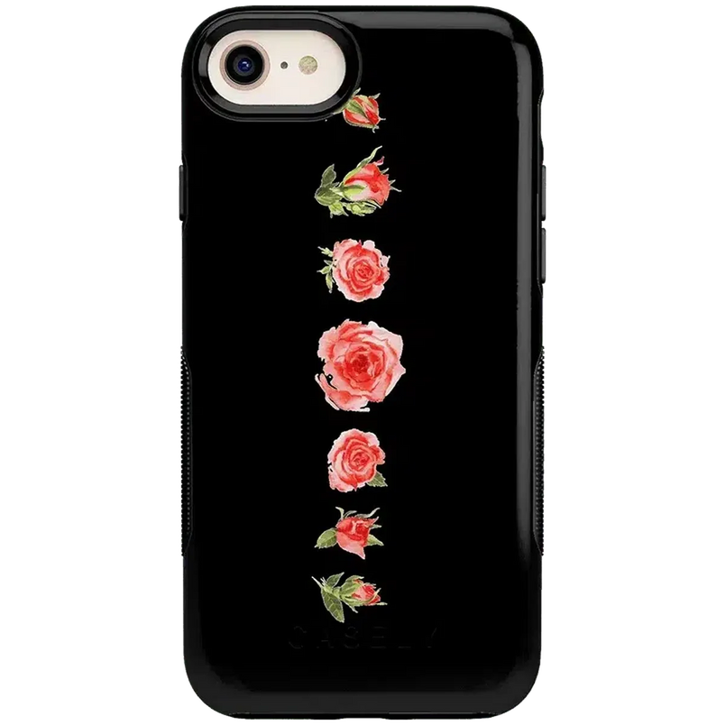 Accept the Rose | Blooming Red Rose Floral Case iPhone Case get.casely 