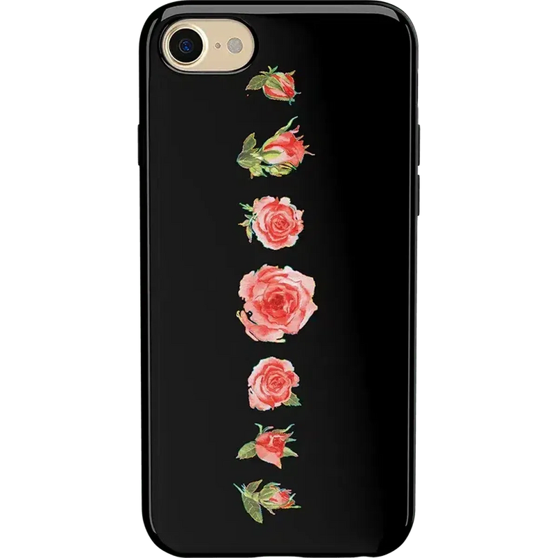 Accept the Rose | Blooming Red Rose Floral Case iPhone Case get.casely 