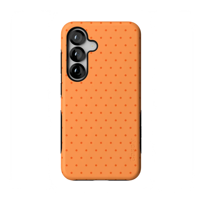 On the Dot | Orange Polka Dot Case